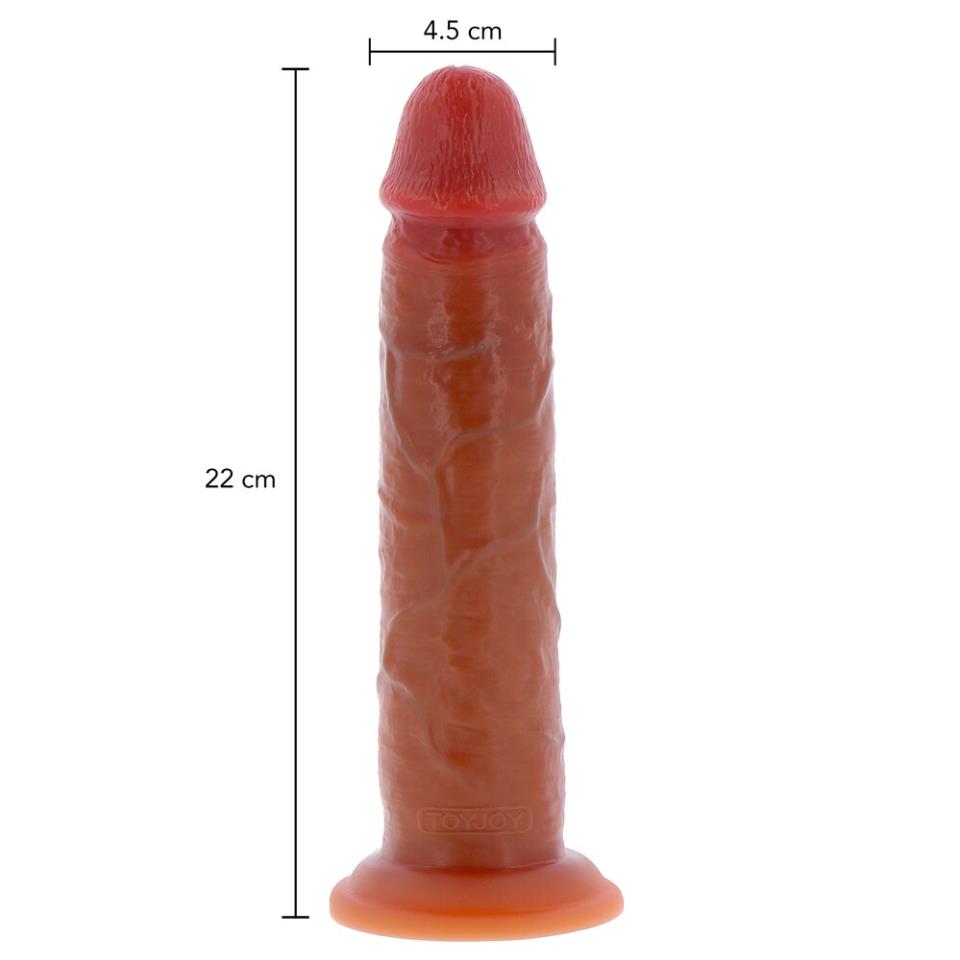 ToyJoy Get Real Silicone Foreskin Dong 8.5 Inches