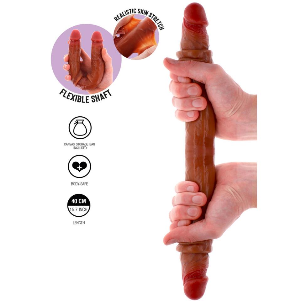 ToyJoy Silicone Foreskin Double Dong 15.7 Inches