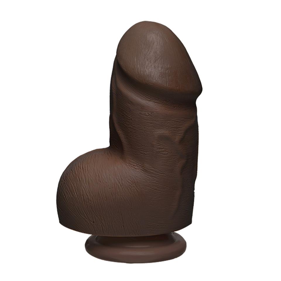 The D Fat D 6 Inch Chocolate Dildo With Balls