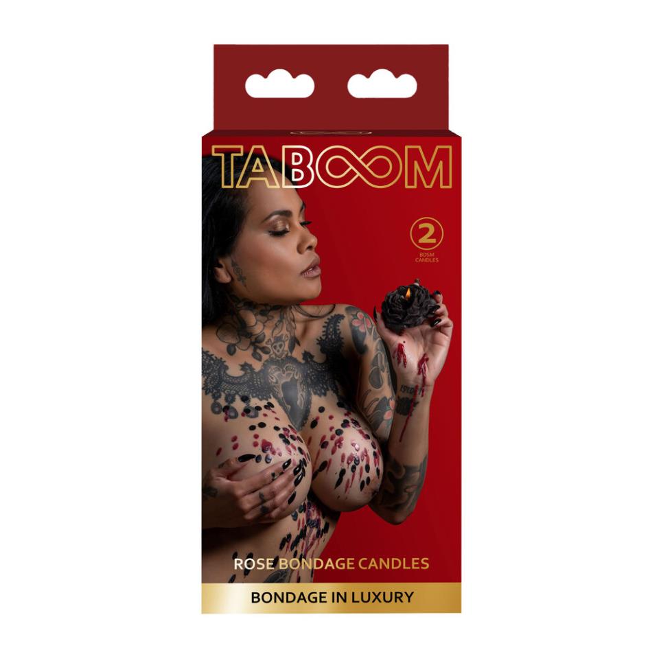 Taboom 2 Rose Bondage Candles