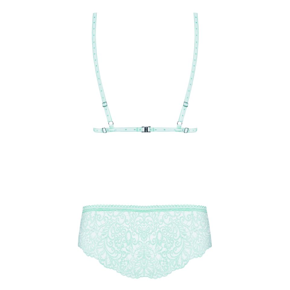 Obsessive Delicanta Set Mint Bra And Panties