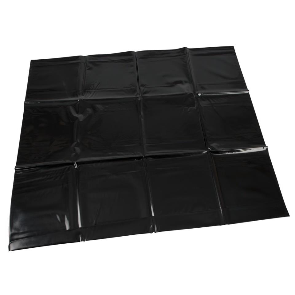 PVC Pillow Pillowcase Black