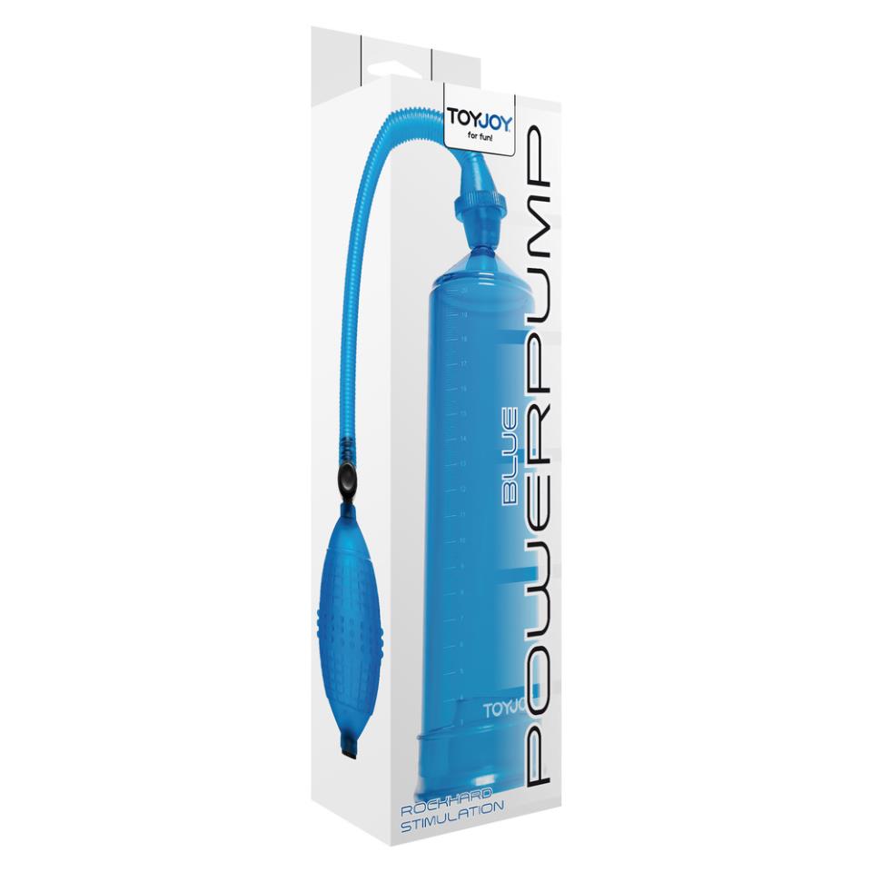 ToyJoy Rock Hard Stimulation Blue Power Penis Pump