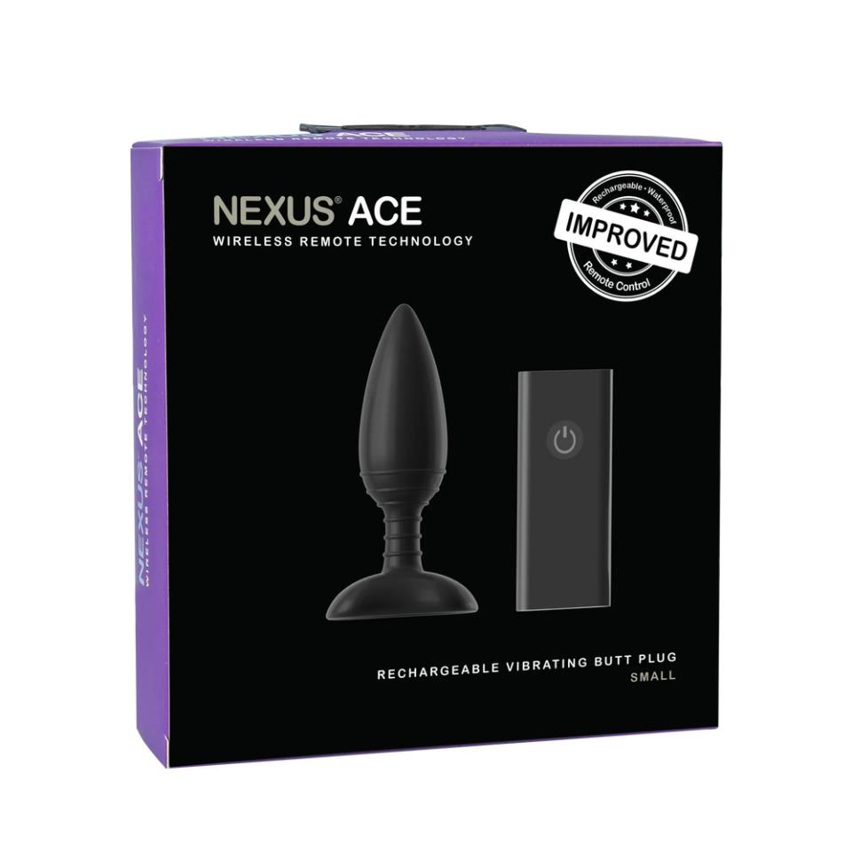 Nexus Ace Rechargeable Vibrating Butt Plug Small