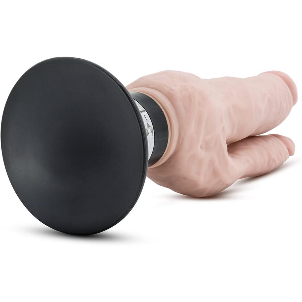 Dr. Skin 7 Inch Dual Penetrating Vibrating Dildo