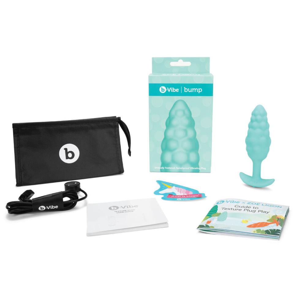 B Vibe Bump Textured Butt Plug
