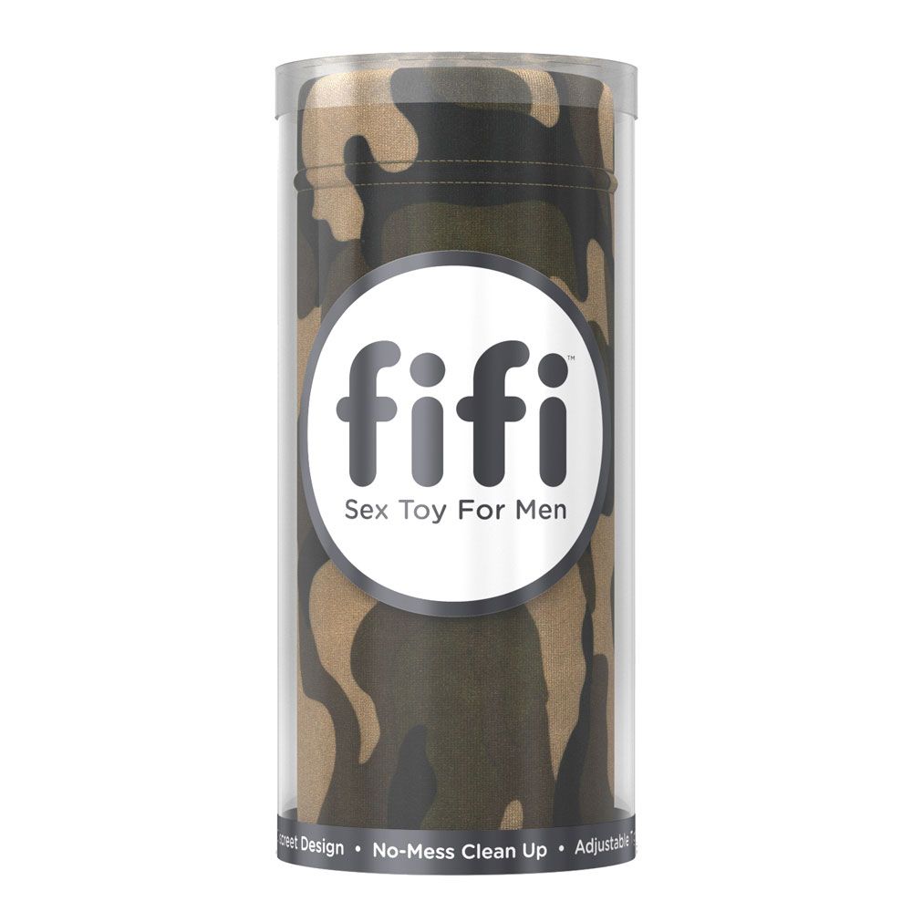 Fifi Masturbator Camo With 5  Disposable Sleeves