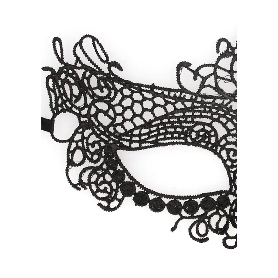 Ouch Queen Black Lace Mask