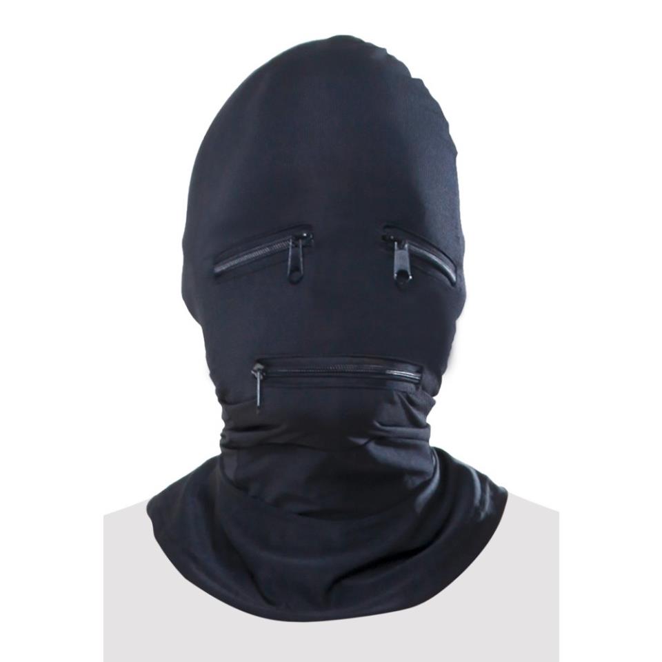Fetish Fantasy Zipper Face Hooded Mask