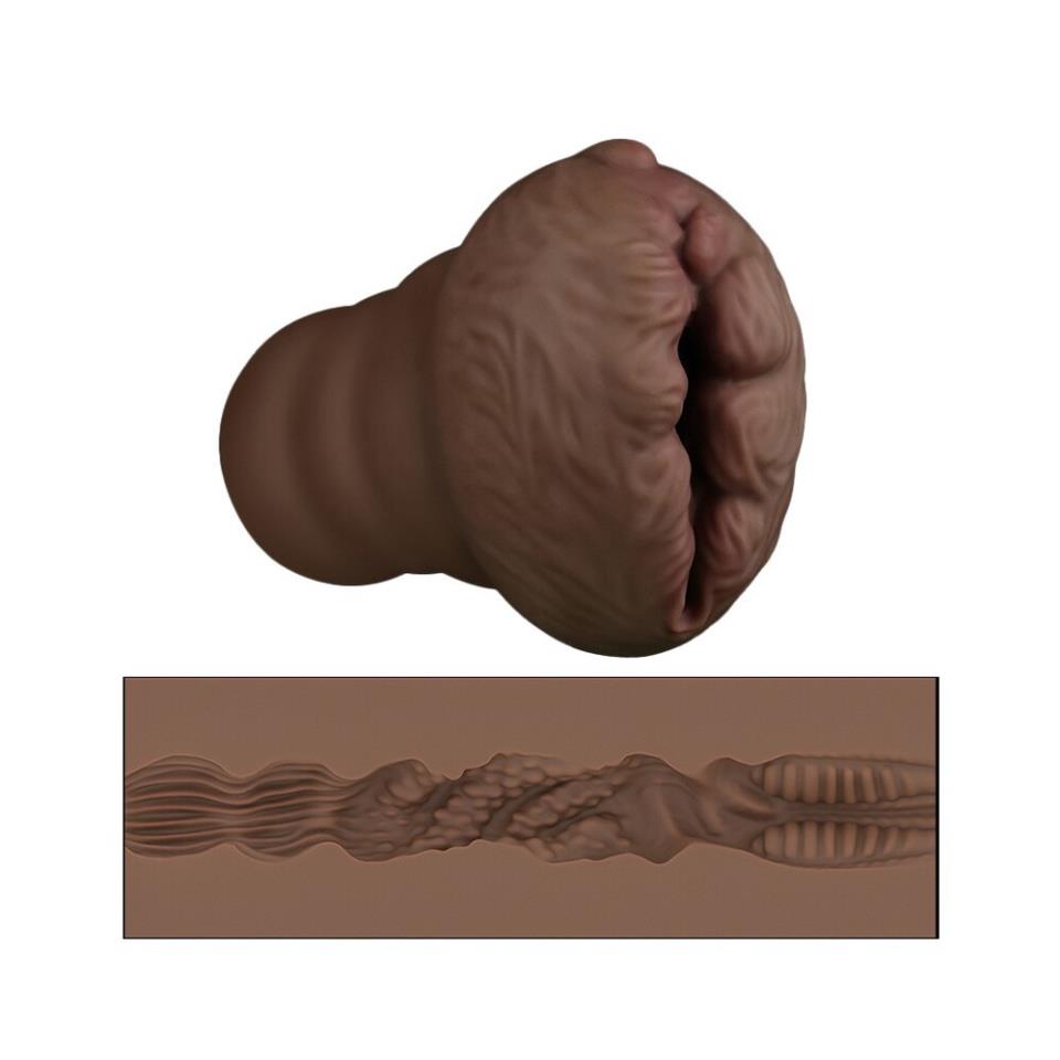 Lovetoy Aliens Pie Number 3 Masturbator Flesh Brown