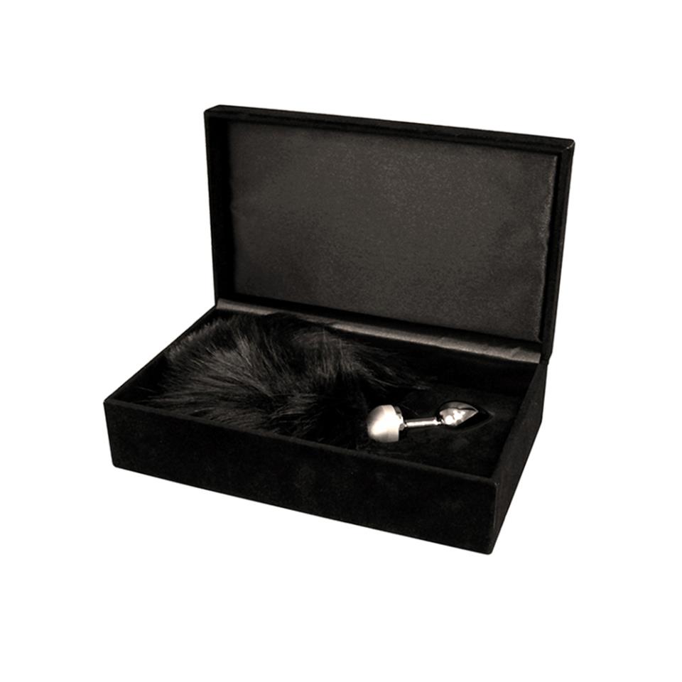 Small Butt Plug With Black Tail