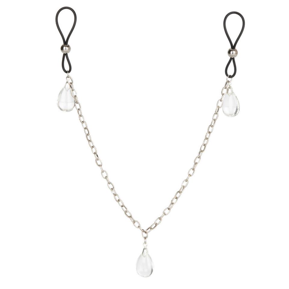 Nipple Play Non Piercing Nipple Chain Jewellery Crystal