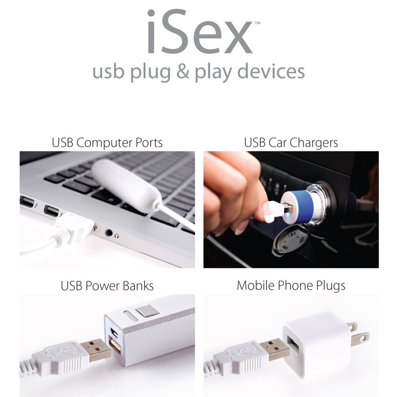 iSex USB Vibrating Anal T Probe